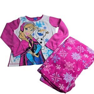 Disney Frozen Anna Olaf Pajamas M7/8